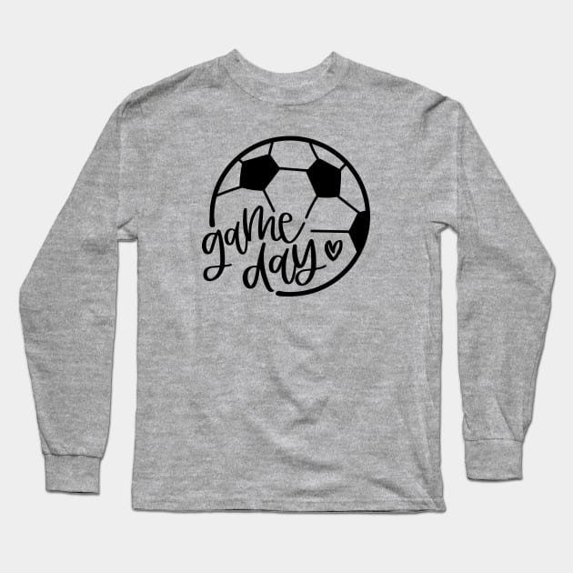 Game Day Long Sleeve T-Shirt by hawkadoodledoo